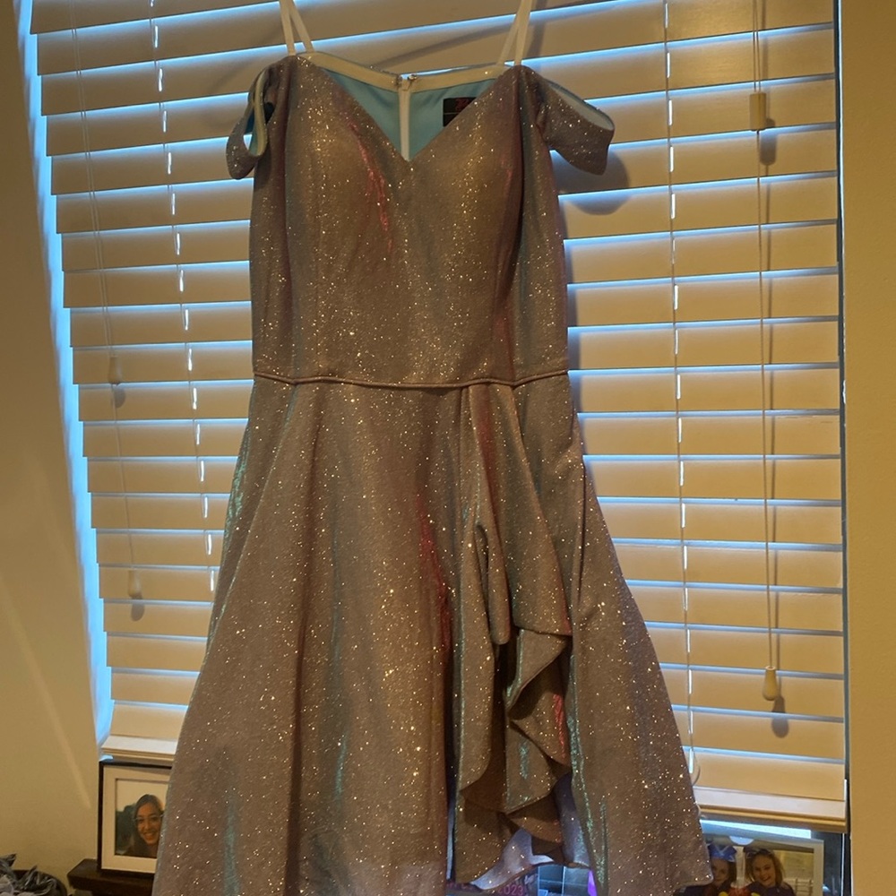 Size 7, Off The Shoulder, Formal Dress